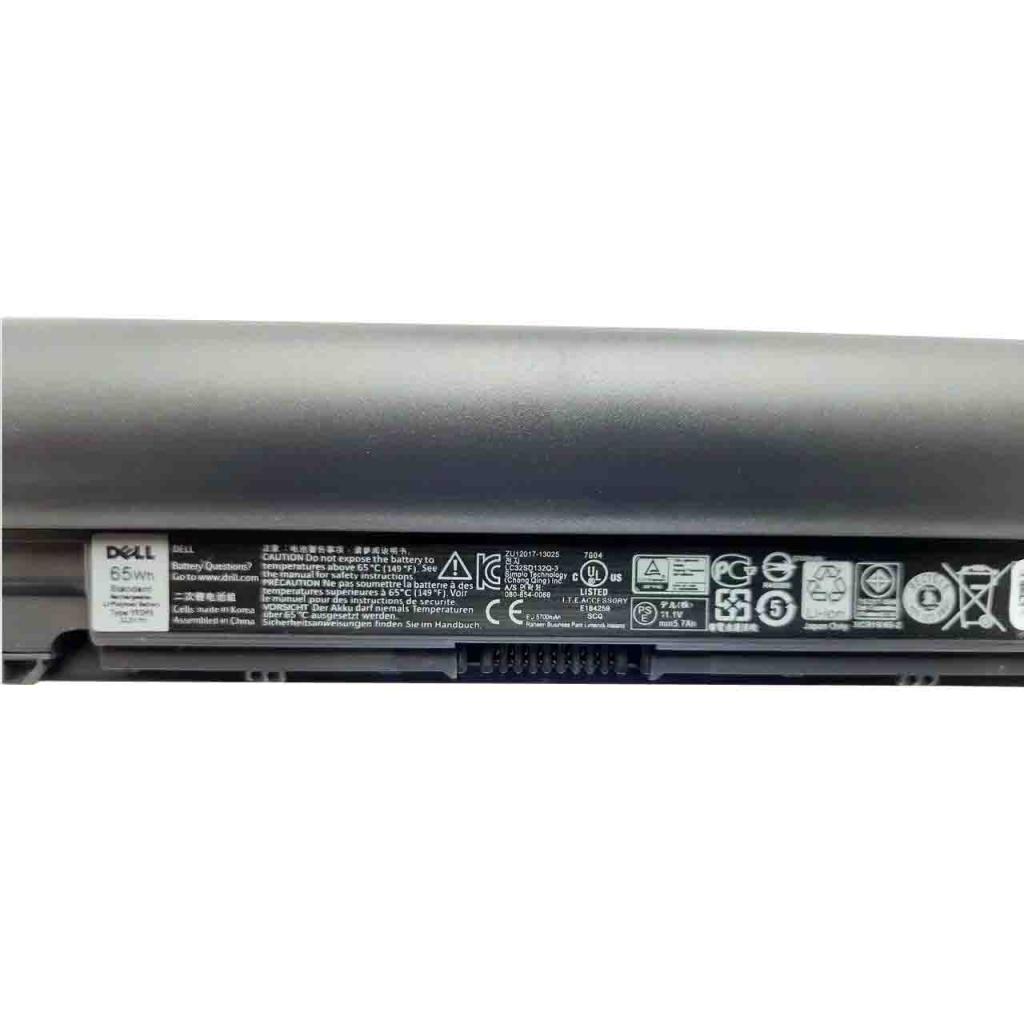 Аккумулятор для ноутбука Dell Latitude 3340 YFDF9, 5700mAh (65Wh), 6cell, 11.1V, Li-ion (A47471) - 1