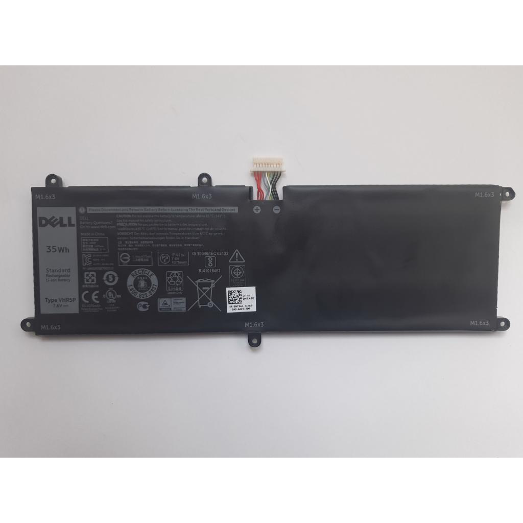 Аккумулятор для ноутбука Dell Latitude 11-5175 VHR5P, 35Wh (4375mAh), 2cell, 7.6V, Li-ion (A47462) - 1 Аккумулятор для ноутбука Dell Latitude 11-5175 VHR5P, 35Wh (4375mAh), 2cell, 7.6V, Li-ion (A47462) - 1
