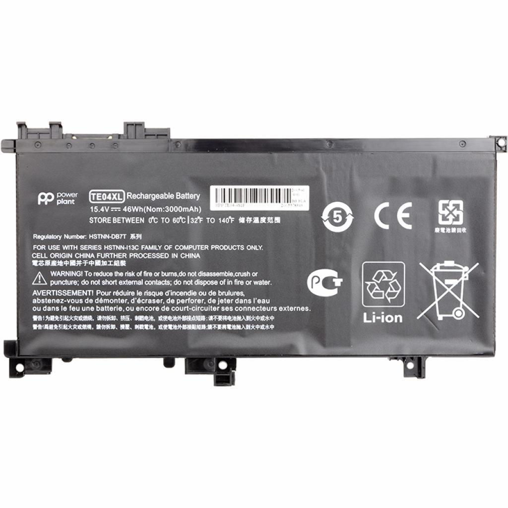 Аккумулятор для ноутбука HP Omen 15 AX200 (HSTNN-DB7T, TE04) 15.4V 3000mAh PowerPlant (NB461462) Аккумулятор для ноутбука HP Omen 15 AX200 (HSTNN-DB7T, TE04) 15.4V 3000mAh PowerPlant (NB461462)