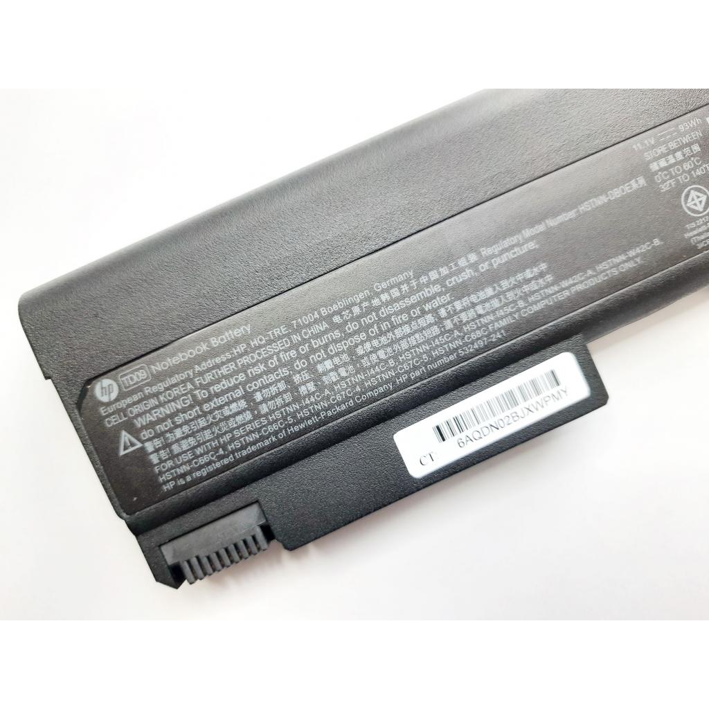 Аккумулятор для ноутбука HP ProBook 6530b HSTNN-DB0E, 93Wh (8100mAh), 9cell, 11.1V, L (A47616) - 2 Аккумулятор для ноутбука HP ProBook 6530b HSTNN-DB0E, 93Wh (8100mAh), 9cell, 11.1V, L (A47616) - 2