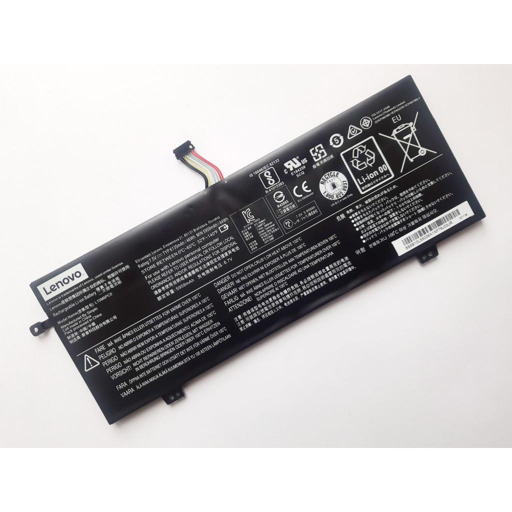 Аккумулятор для ноутбука Lenovo IdeaPad 710S-13 L15M6PC0, 6135mAh (46Wh), 4cell, 7.5V, Li-io (A47606) - 1 Аккумулятор для ноутбука Lenovo IdeaPad 710S-13 L15M6PC0, 6135mAh (46Wh), 4cell, 7.5V, Li-io (A47606) - 1