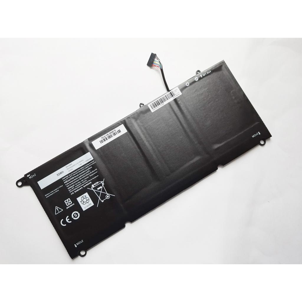 Аккумулятор для ноутбука Dell XPS 13-9343JD25G, 52Wh (7000mAh), 4cell, 7.4V, Li-ion AlSoft (A47522) - 1
