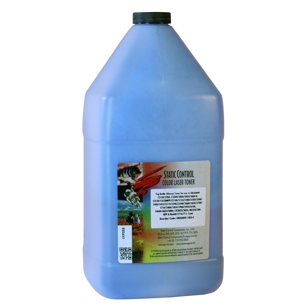 Тонер Oki universal2 (Glossy) 1кг cyan Static Control (OKIUNIV2-1KG-C) Тонер Oki universal2 (Glossy) 1кг cyan Static Control (OKIUNIV2-1KG-C)