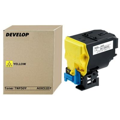 Тонер Develop TNP50Y yellow f. ineo+ 3100P (A0X52D7) Тонер Develop TNP50Y yellow f. ineo+ 3100P (A0X52D7)