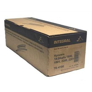 Тонер Integral Kyocera TK-4105 Black + Waste Box + Chip (12100129)