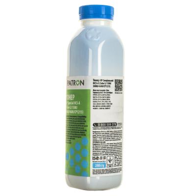 Тонер HP CLJ 1500/3000/4600/CP1215) CYAN 250г Patron (HCS-A-C-250) - 1