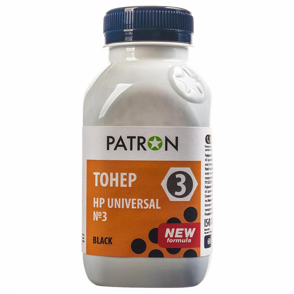 Тонер HP LJ Universal №3 60 г Patron (PN-HU3-060) - 1