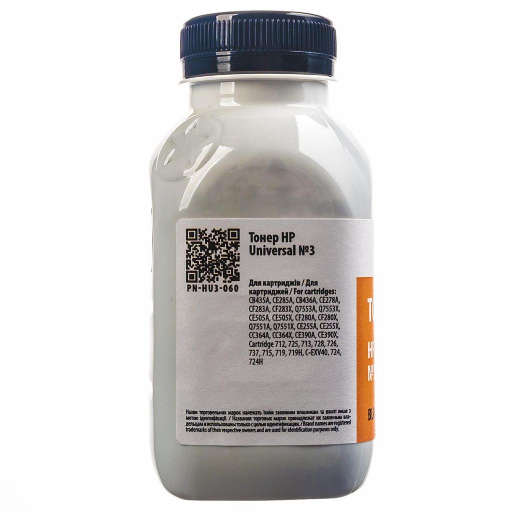 Тонер HP LJ Universal №3 60 г Patron (PN-HU3-060) - 2