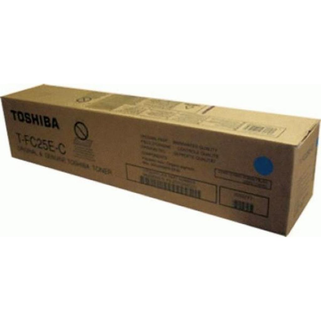 Тонер Toshiba T-FC25EC Cyan 26,8К (6AJ00000072)