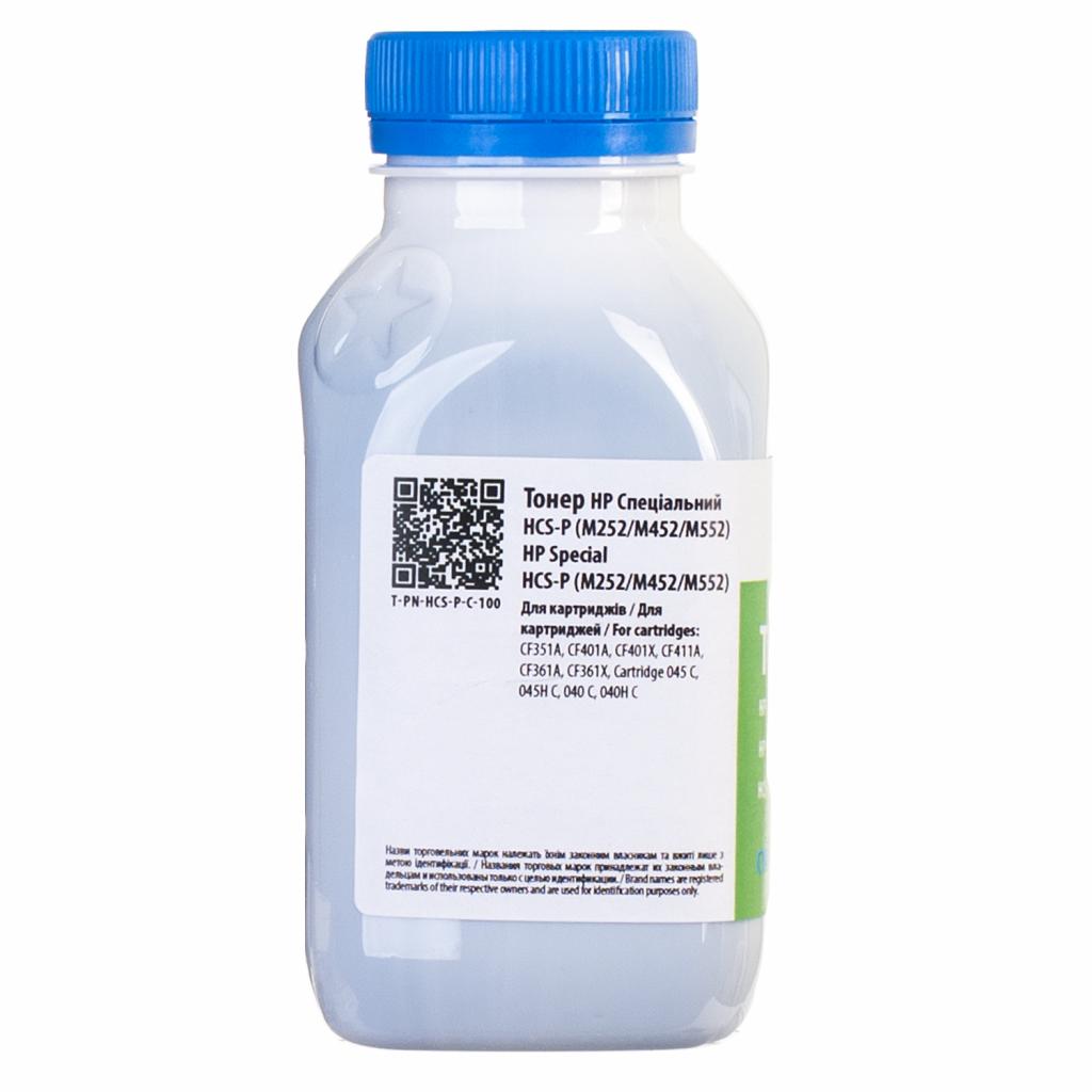 Тонер HP CLJ CP1025/1215,M252/452/552, Special, CYAN,100 g Patron (PN-HCS-P-C-100) - 2