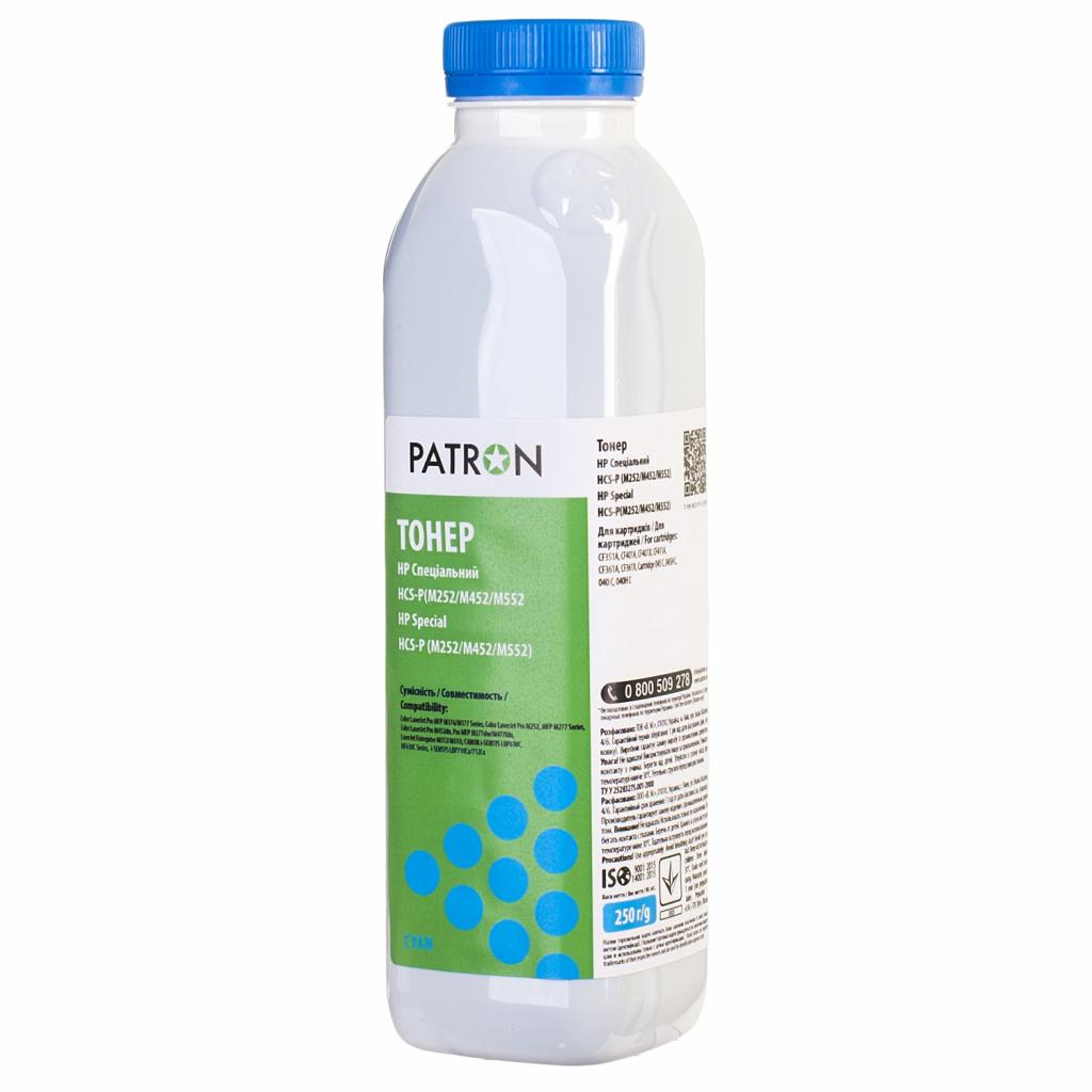 Тонер HP CLJ CP1025/1215,M252/452/552, Special, CYAN,250 g Patron (PN-HCS-P-C-250) - 1