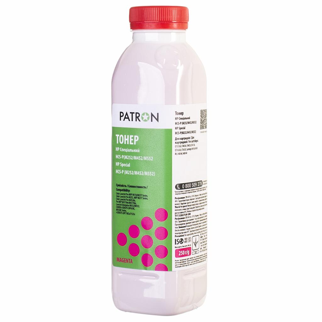 Тонер HP CLJ CP1025/1215,M252/452/552, Special, MAGENTA,250 g Patron (PN-HCS-P-M-250) - 1