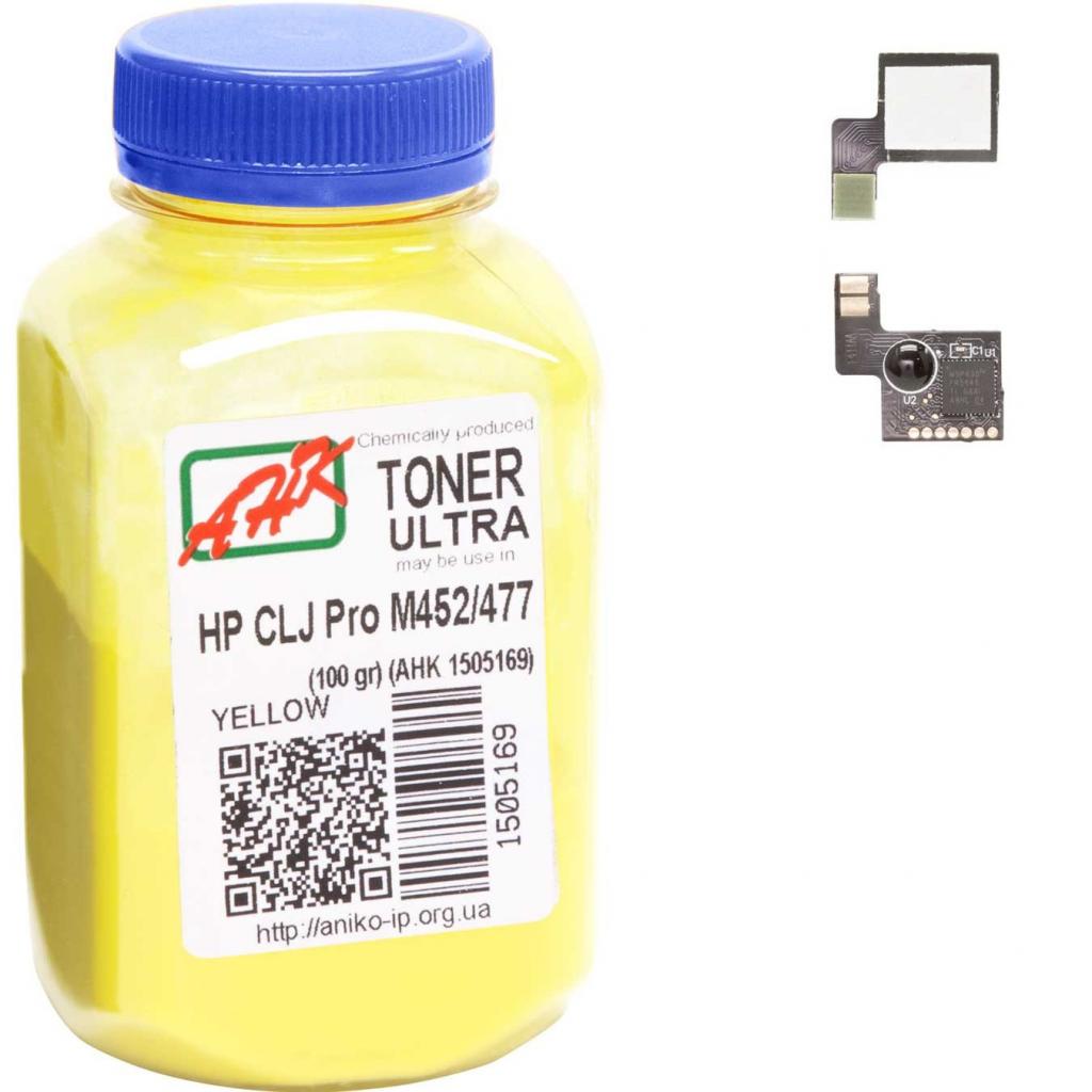 Тонер HP CLJ Pro M452/477 100г Yellow +chip AHK (1505173) Тонер HP CLJ Pro M452/477 100г Yellow +chip AHK (1505173)