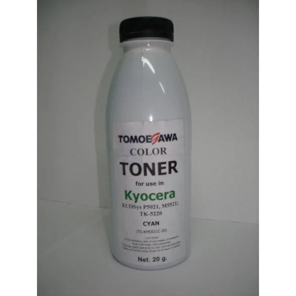 Тонер KYOCERA TK-5220 (20г) Cyan Tomoegawa (TG-KM5021C-20) Тонер KYOCERA TK-5220 (20г) Cyan Tomoegawa (TG-KM5021C-20)