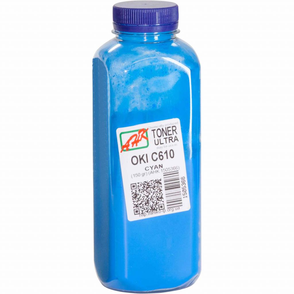 Тонер OKI C610 , 150г Cyan ULTRA COLOR AHK (1505366) Тонер OKI C610 , 150г Cyan ULTRA COLOR AHK (1505366)