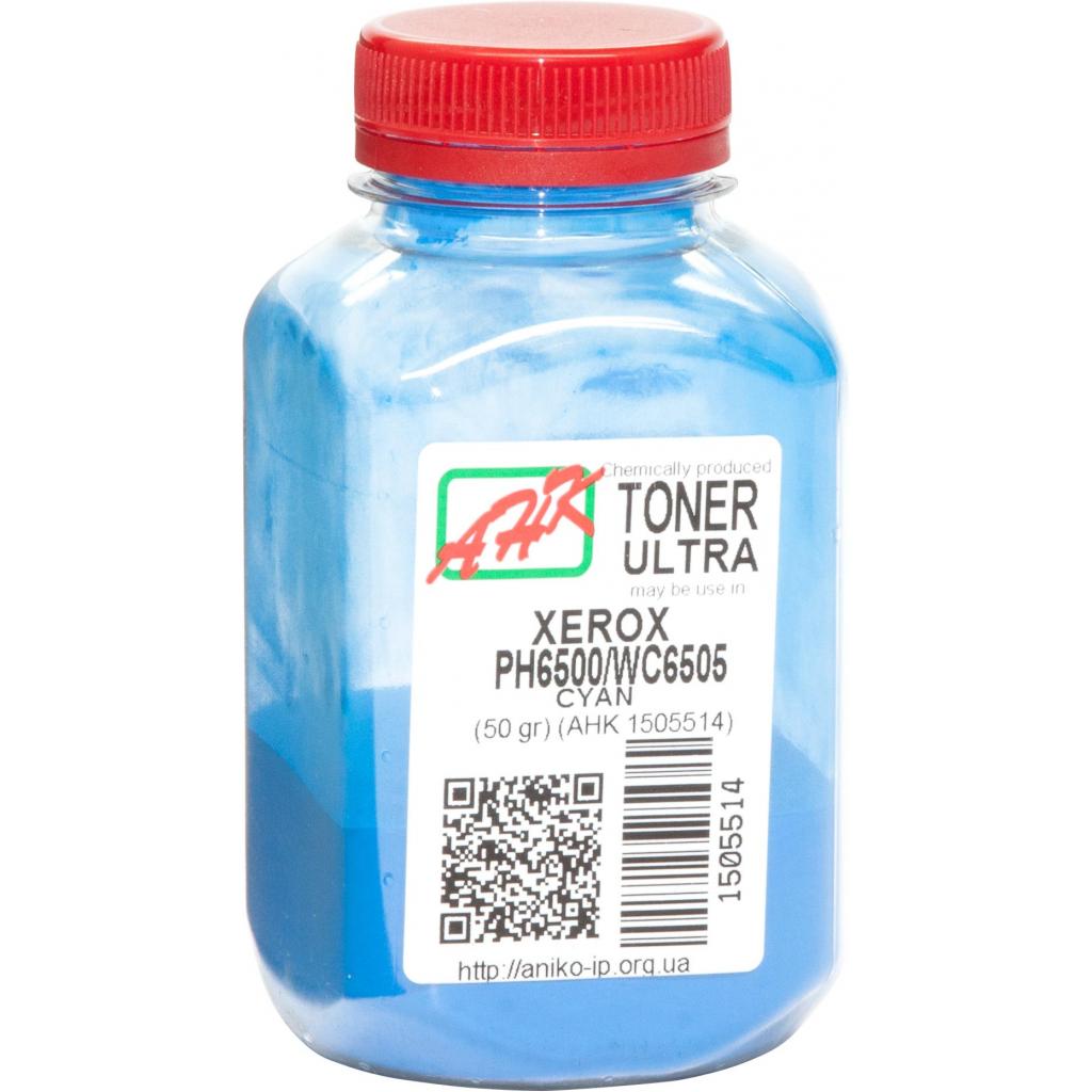 Тонер Xerox Ph6500/ WC6505, ULTRA COLOR, 50г Cyan AHK (1505514) Тонер Xerox Ph6500/ WC6505, ULTRA COLOR, 50г Cyan AHK (1505514)