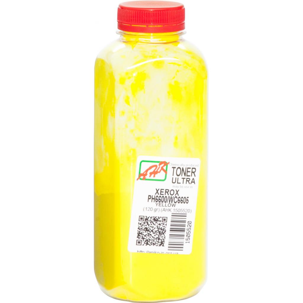 Тонер Xerox Ph6600/WC 6605 ULTRA COLOR 120г Yellow AHK (1505520)