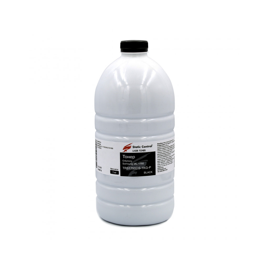Тонер Samsung ML-1750 1кг фасовка Static Control (TRS1750OS-1KG-P) Тонер Samsung ML-1750 1кг фасовка Static Control (TRS1750OS-1KG-P)