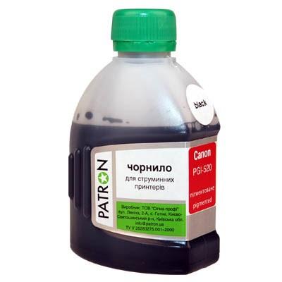 Чернила Patron CANON PGI-5/425/520 PG510/512 BLACK (I-PN-CPGI520-180-B)