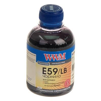 Чернила WWM EPSON StPro 7890/9890 200г Light Black (E59/LB)