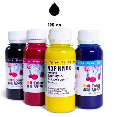 Чернила ColorWay Canon PGI-5/520/PG-40/37 BlackPigm. (CW-CP510BK01)