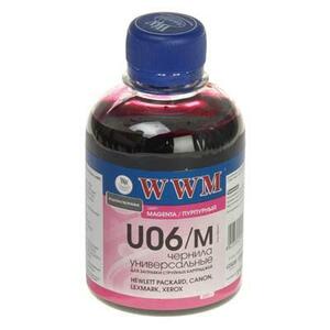 Чернила WWM Universal Canon/HP/Lexmark/Xerox Magenta (U06/M)