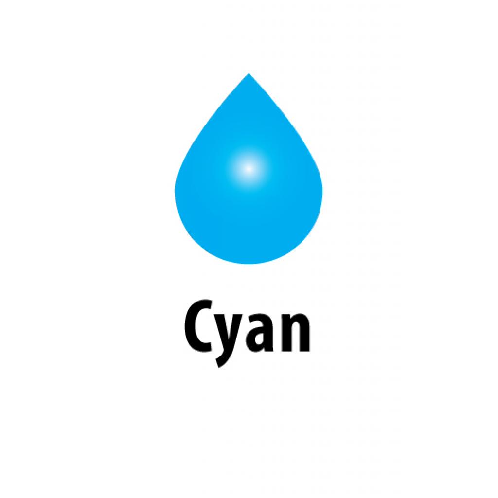 Чернила ColorWay Epson SC 67/87/79/91/T26 200мл Cyan (CW-EW400C02) - 1