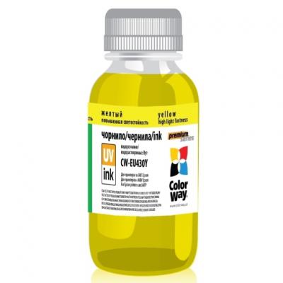 Чернила ColorWay Epson UV SX130/430 200мл Yellow (CW-EU430Y02)