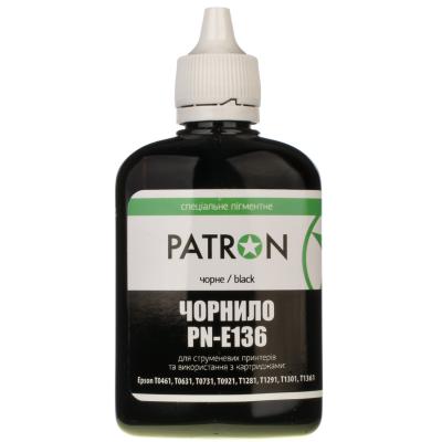 Чернила Patron EPSON T1361(K101) BLACK SOFTpigment 90г (I-PN-ET136-090-B-SP) - 1