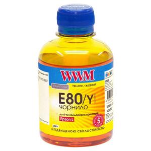 Чернила WWM EPSON L800 Yellow (E80/Y)