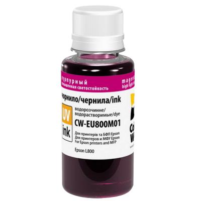Чернила ColorWay Epson L800 Magenta EU800M (CW-EU800M01) Чернила ColorWay Epson L800 Magenta EU800M (CW-EU800M01)