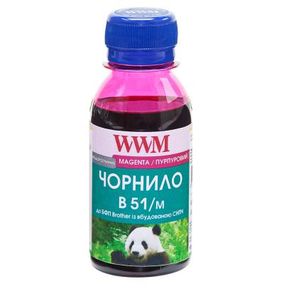 Чернила WWM Brother DCP-T300/T500W/T700W 100г Magenta Water-soluble (B51/M-2) Чернила WWM Brother DCP-T300/T500W/T700W 100г Magenta Water-soluble (B51/M-2)