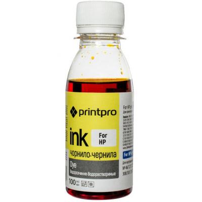 Чернила PrintPro HP 650/652 100мл Yellow HW650Y (PP-HW652Y01)