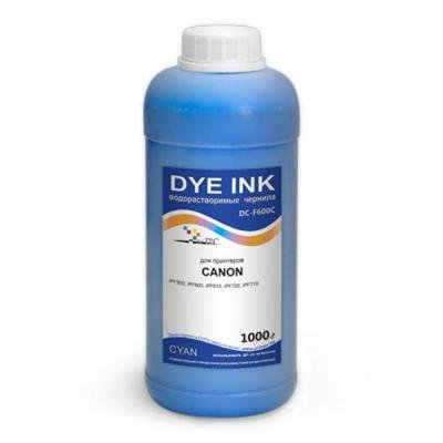 Чернила DCTec Canon F600C/1000 Cyan (F600C/1000)