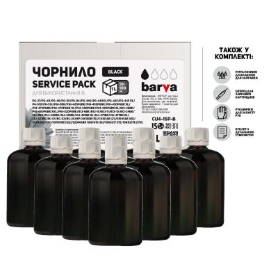 Чернила Barva Canon/HP/Lexmark Universal №4 Black 10x100мл ServicePack (CU4-1SP-B) Чернила Barva Canon/HP/Lexmark Universal №4 Black 10x100мл ServicePack (CU4-1SP-B)