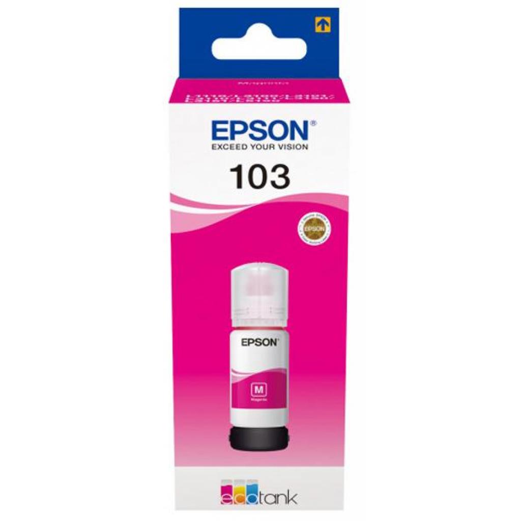 Контейнер с чернилами Epson 103 Magenta (C13T00S34A) - 1 Контейнер с чернилами Epson 103 Magenta (C13T00S34A) - 1