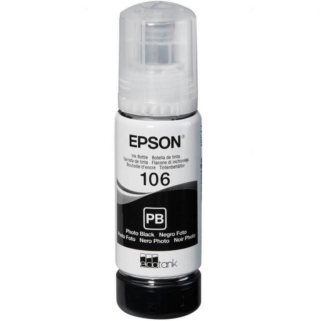 Контейнер с чернилами Epson 106 black (C13T00R140) - 2 Контейнер с чернилами Epson 106 black (C13T00R140) - 2