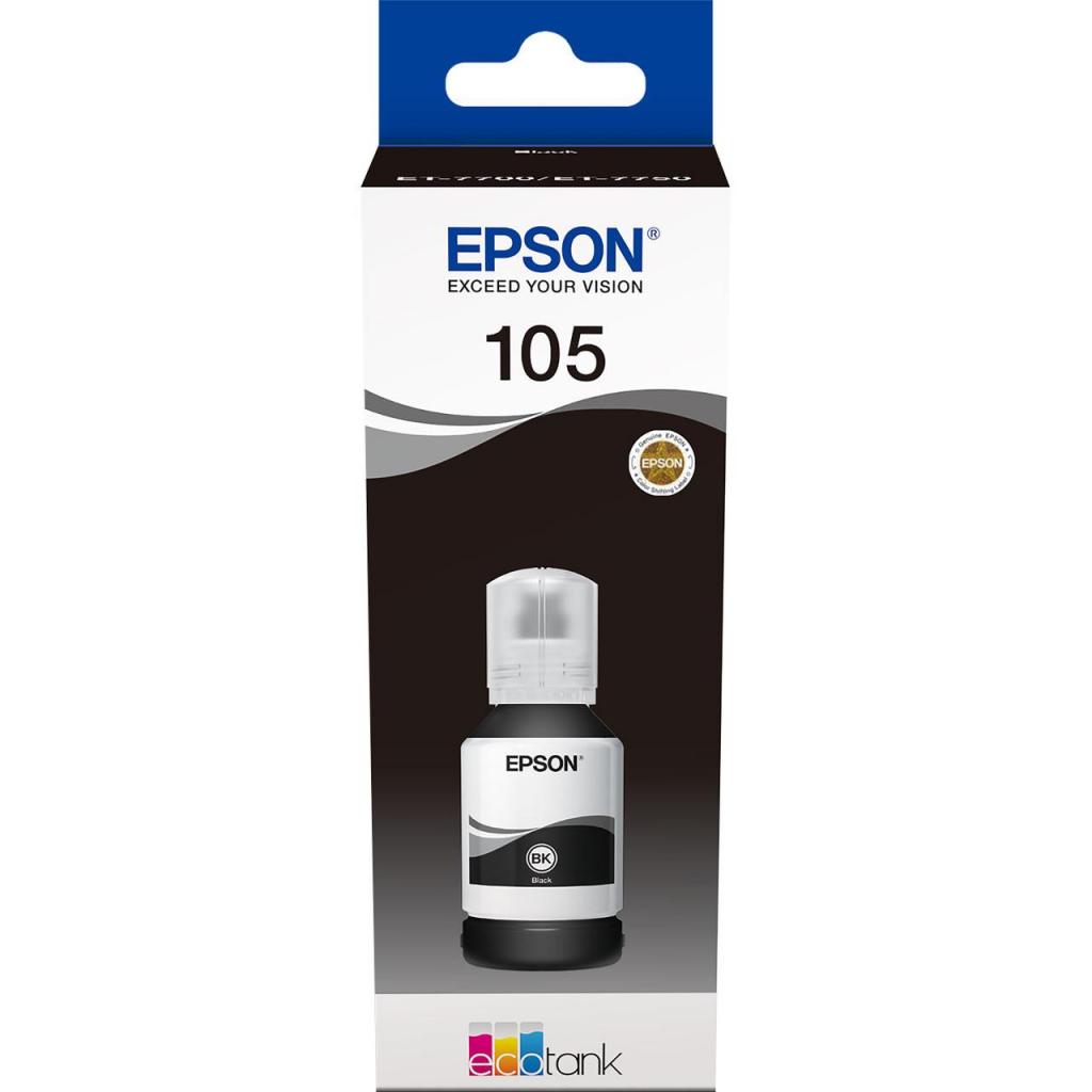 Контейнер с чернилами Epson 105 black pigmented (C13T00Q140)