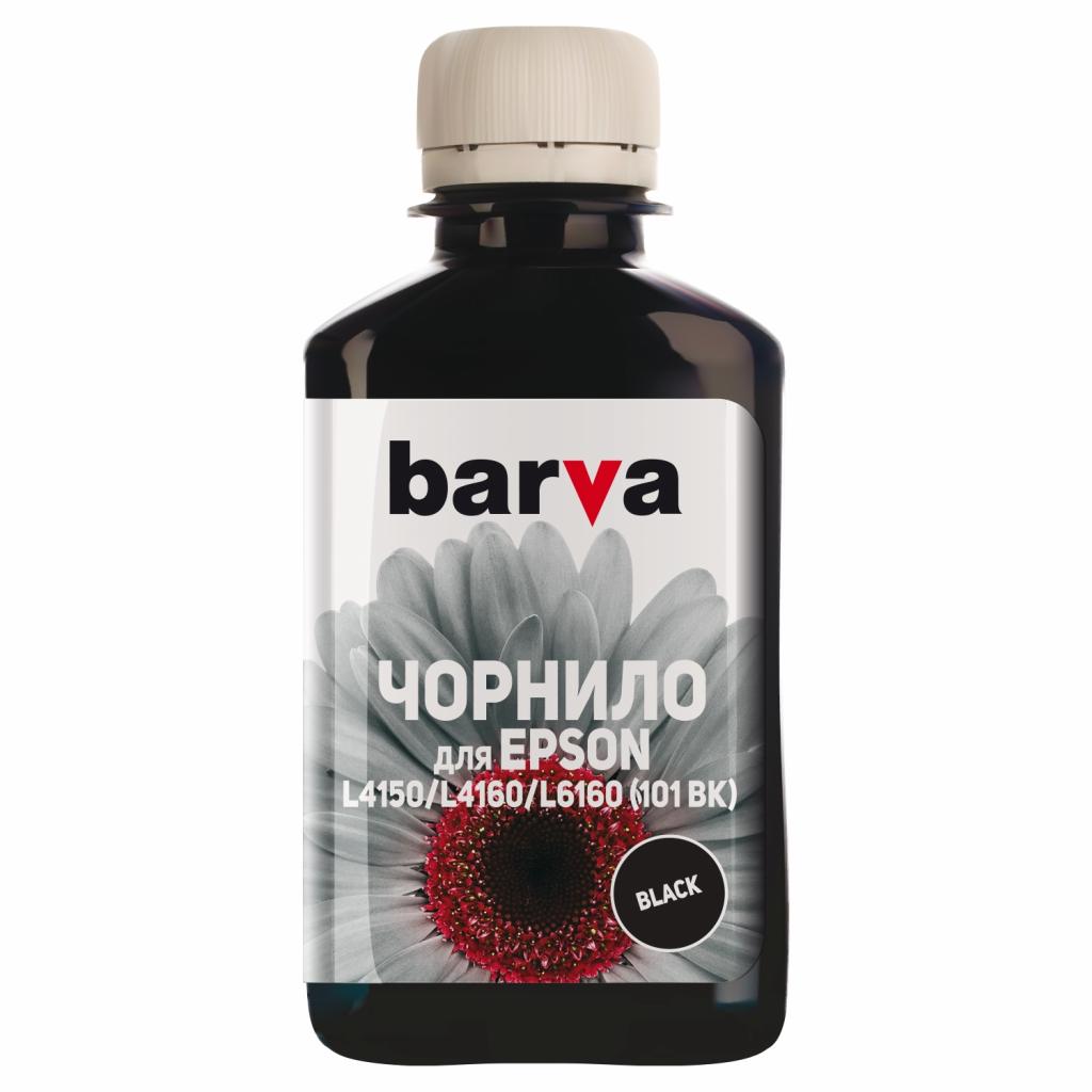 Чернила Barva EPSON L4150/L4160 (101BK) 180 мл BLACK pigmented (E101-603)