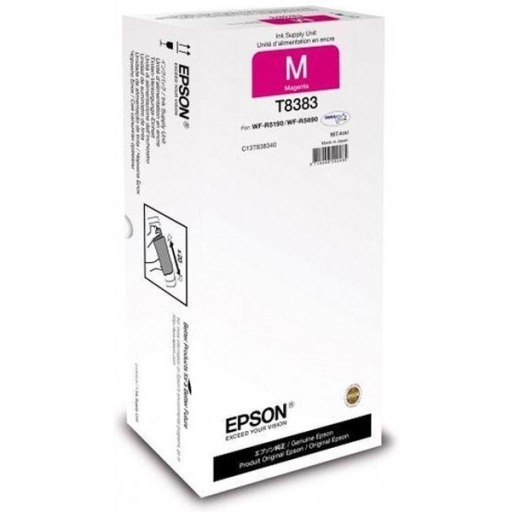 Контейнер с чернилами Epson WF-R5xxx Magenta XL (20K) (C13T838340)