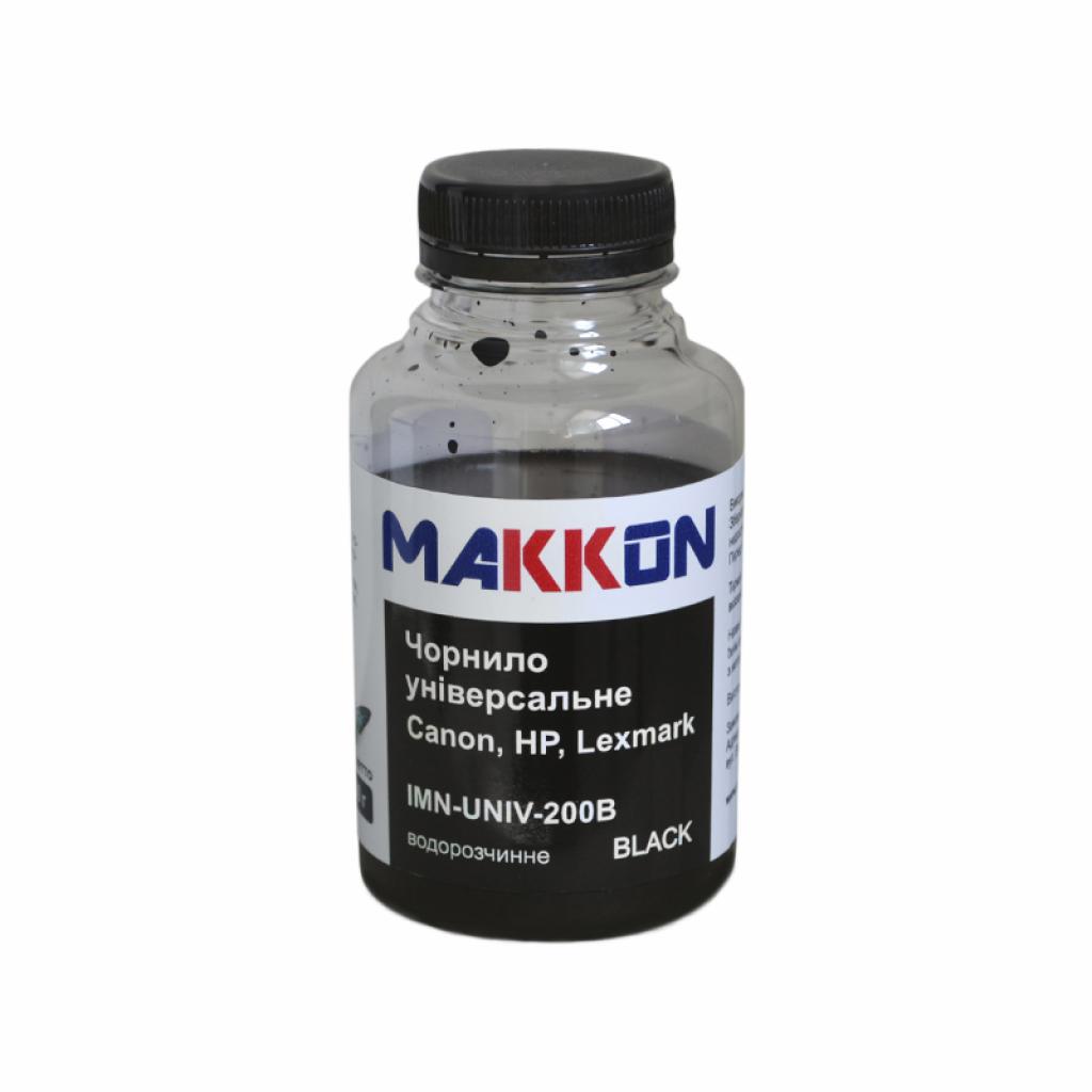 Чернила Makkon Canon/HP/Lexmark 200г black (IMN-UNIV-200B)