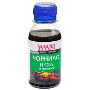 Чернила WWM HP N10/13/14/82 100г Black (H12/B-2)