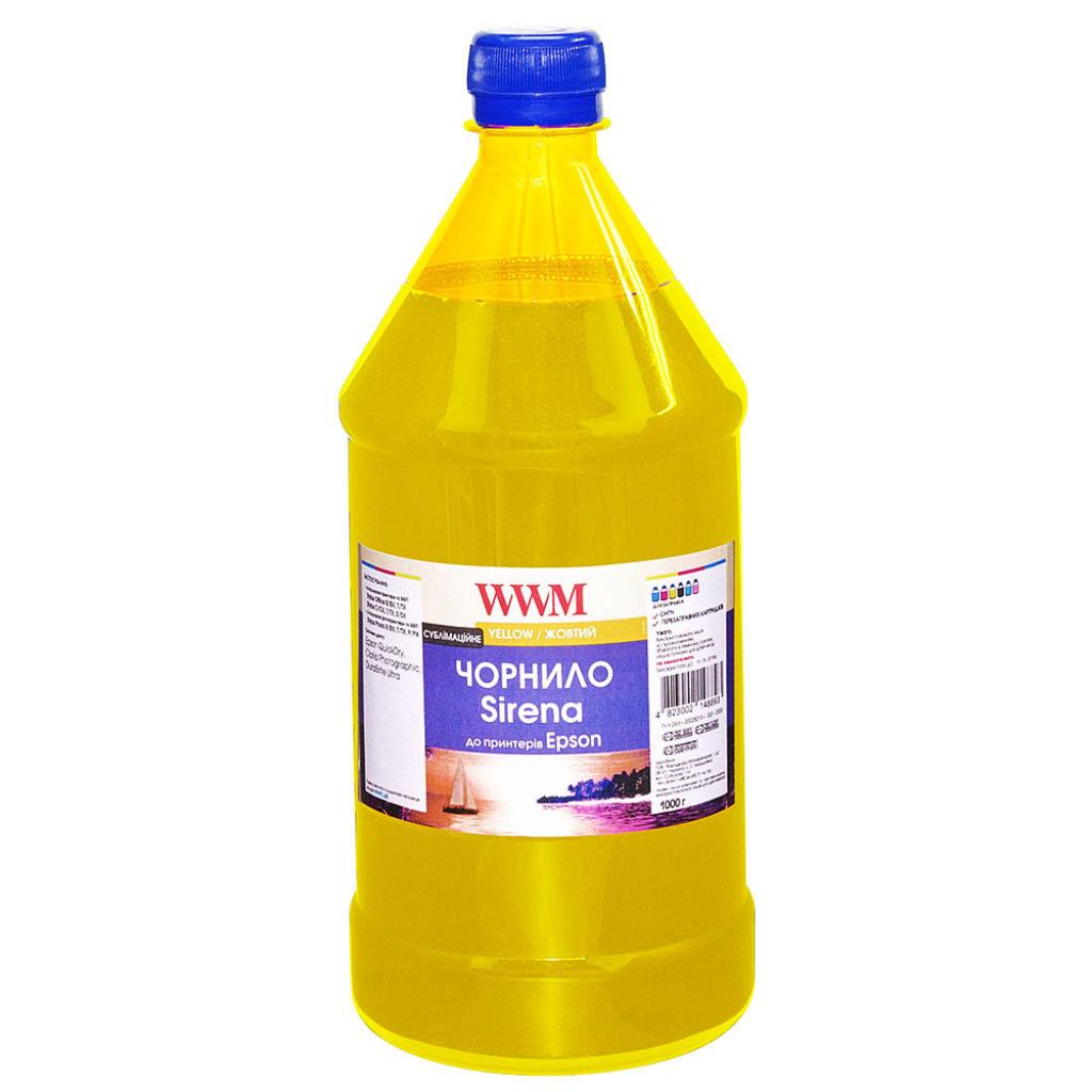 Чернила WWM EPSON Sublimation SIRENA 1000г Yellow (ES01/Y-4)