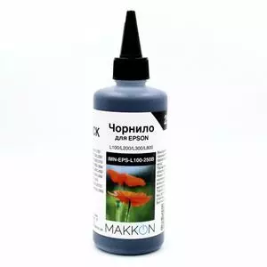 Чернила Makkon для Epson L100/L200/L300/L800 250 мл black (IMN-EPS-L100-250B)