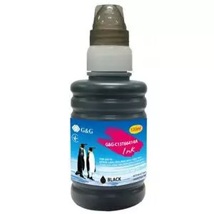 Чернила G&G Epson L100/L200 black, контейнер 100мл (G&G-C13T66414A)