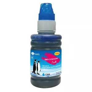 Чернила G&G Epson L800 cyan, контейнер 100мл (G&G-C13T67324A)