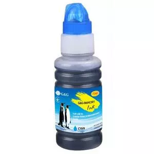 Чернила G&G Canon GI-490 Cyan, контейнер 70ml (G&G-0664C001)