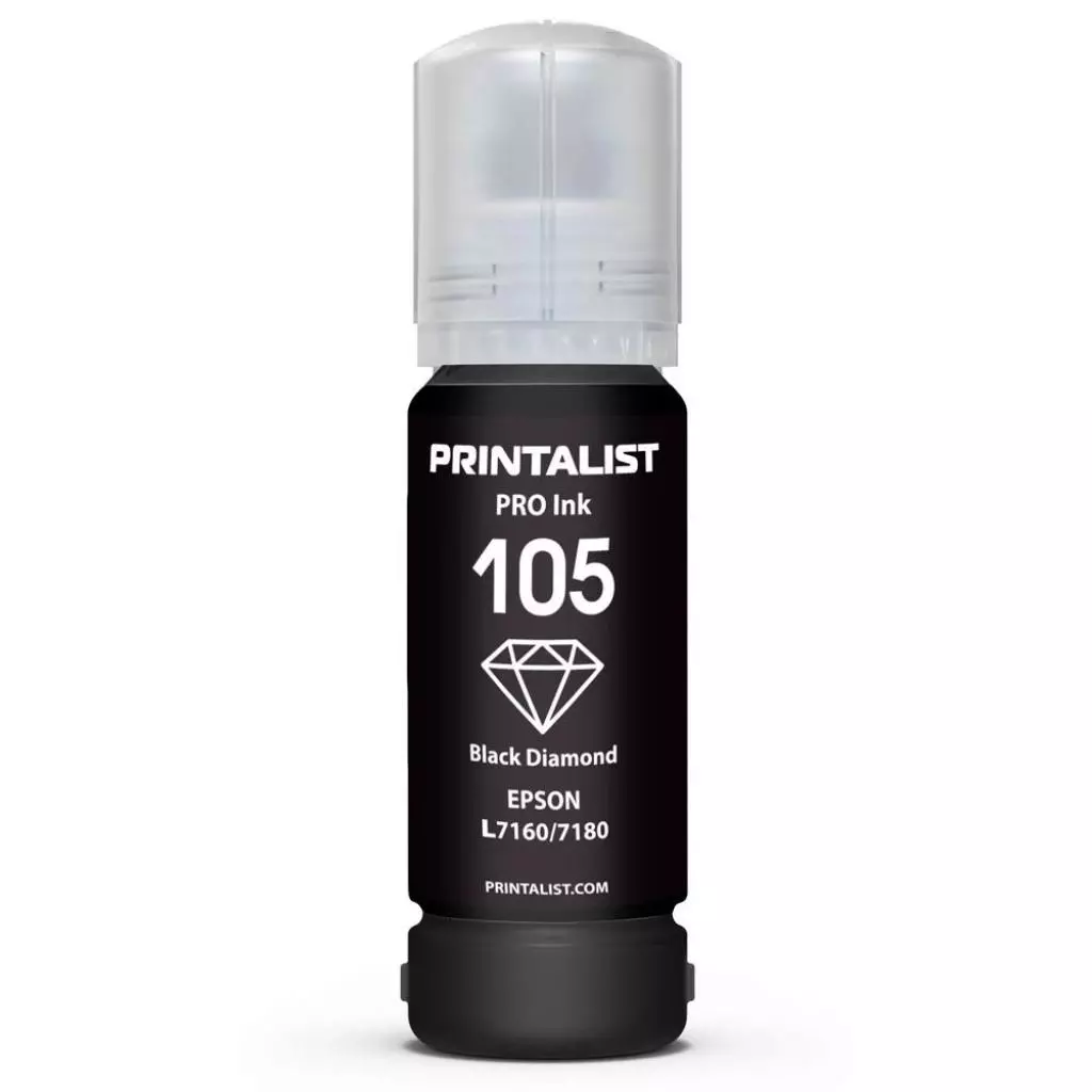 Чернила Printalist Epson L7160/7180 70г Black Pigment (PL105BP)