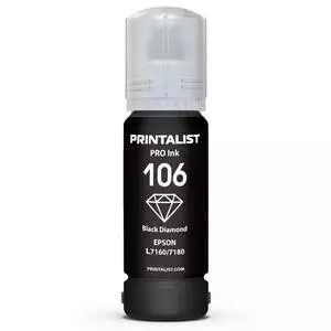 Чернила Printalist Epson L7160/7180 70г Photo Black (PL106PB)