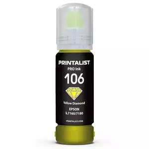 Чернила Printalist Epson L7160/7180 70г Yellow (PL106Y)